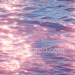 seamless Seamless 3D Reflective Water PBR Texture Featuring Soft Pink and Blue Hues with Gentle Ripples texture 8k free download PBR