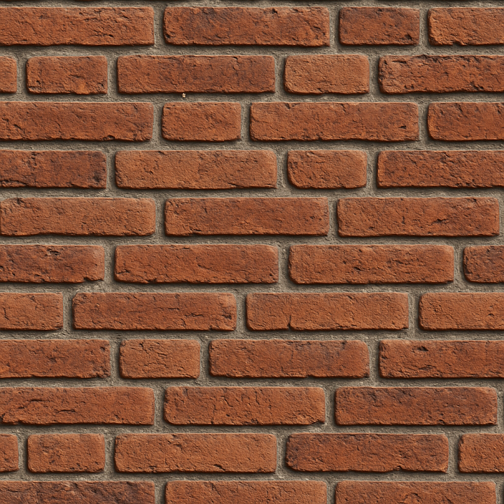 Detailed Brick seamless PBR texture preview