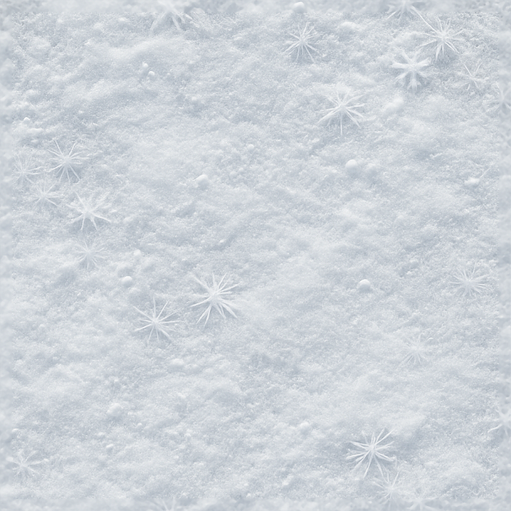 Portraying Snow Ice With Snow Crust And Snowflakes Embedded seamless PBR texture preview