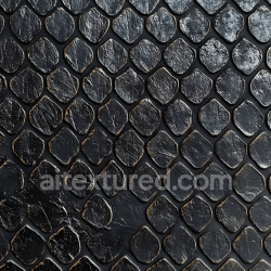 seamless Seamless 3D Reptilian Skin PBR Texture Featuring Rough, Overlapping Scales texture 8k free download PBR