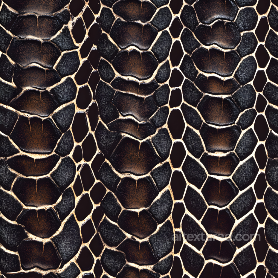 Dark Reptilian Skin Seamless Texture with Intricate Scale Detail Skin texture preview
