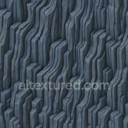 seamless Stylized Basalt Flow Texture texture 8k free download PBR