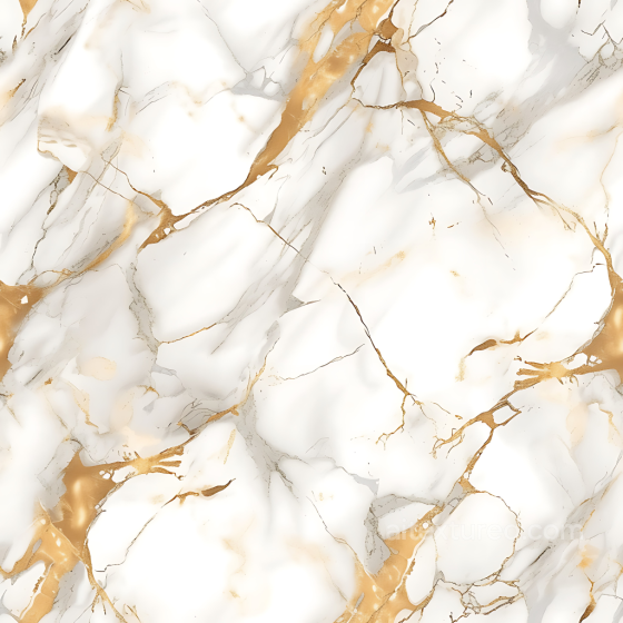 Calacatta Gold Marble PBR Texture with Luxurious Gold Veins Marble texture preview