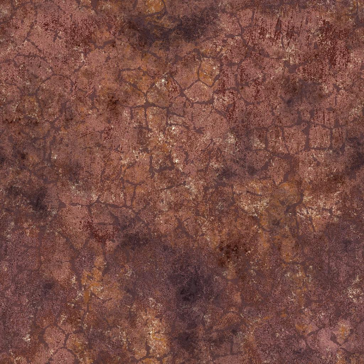 100% Rusty Metal or Iron seamless PBR texture preview