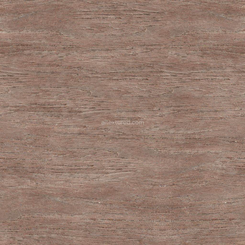 Seamless wood PBR texture with natural grain pattern