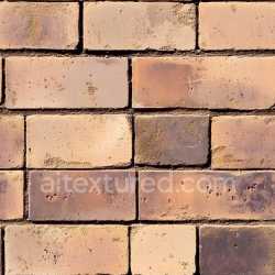 seamless Seamless 3D Cracked and Holed Brick Wall PBR Texture in Warm Earth Tones texture 8k free download PBR