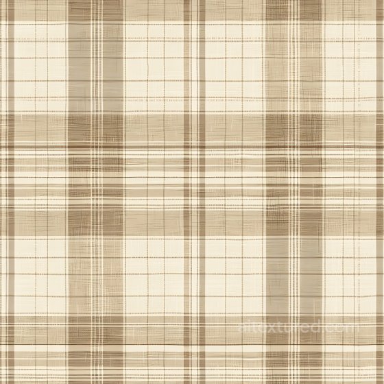 Beige and Brown Plaid Fabric Pattern Seamless Texture Plaid texture preview