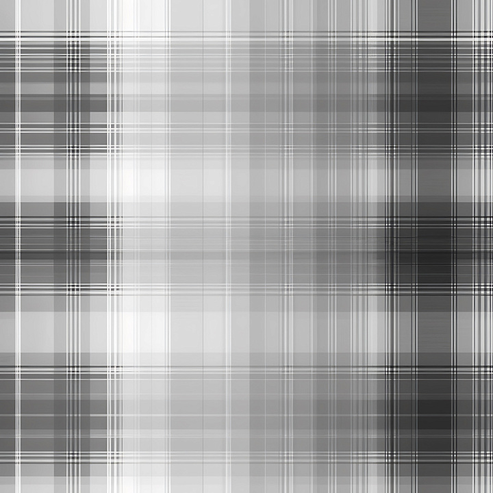 Plaid Metal in Shades of Gray with Soft Gradient seamless PBR texture preview