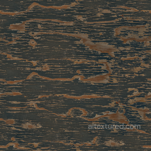 Weathered Wood - Wood Peeling Paint Wood Planks Painted seamless Wood PBR texture