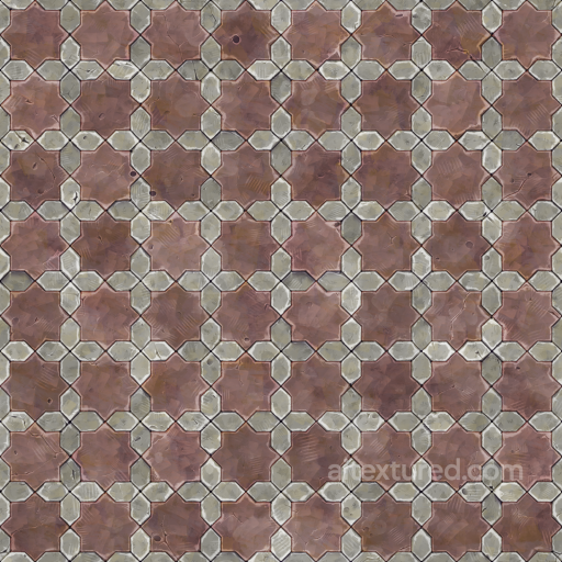 Stylized Cartoon Terracotta Texture seamless Ceramic-tile PBR texture