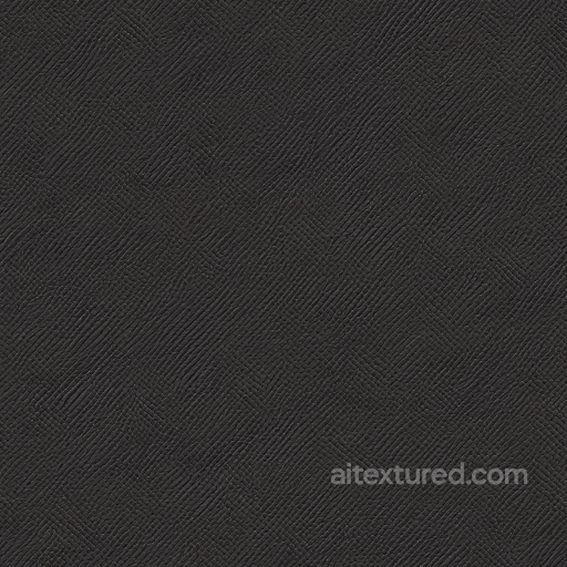 Black Textured Leather PBR Texture with Subtle Grain Patterns seamless Leather PBR texture