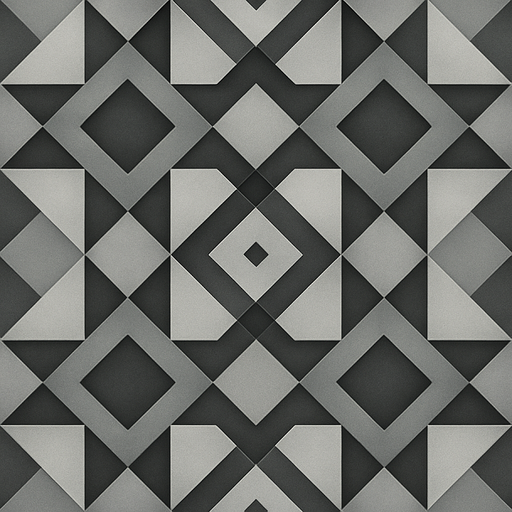 Polished Geometric Pattern seamless PBR texture preview