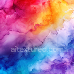 seamless Seamless 3D Alcohol Ink PBR Texture with Vibrant Multicolor Fluid Swirls and Soft Gradients texture 8k free download PBR
