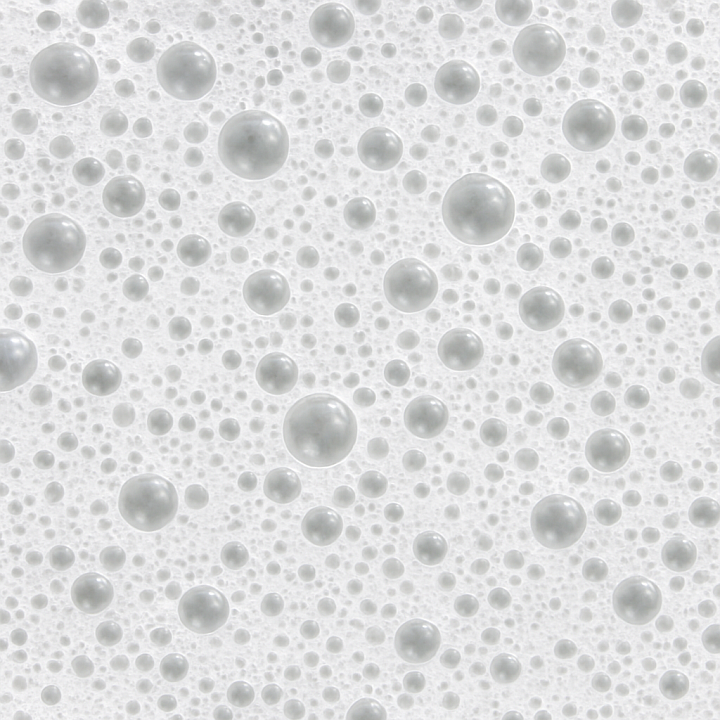 Bubbly Foam seamless PBR texture preview
