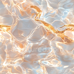 seamless Seamless 3D Water PBR Texture with Golden Light Reflections and Soft Ripples texture 8k free download PBR