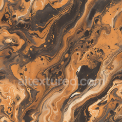 seamless Seamless 3D PBR Caramel and Bronze Marble Texture with Fluid Veins and Organic Patterns texture 8k free download PBR