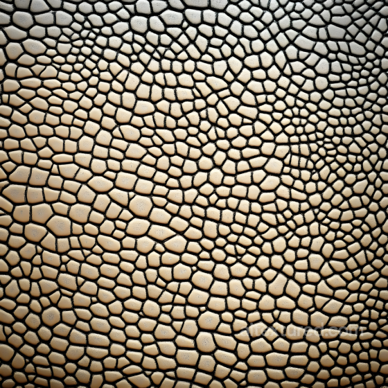 Skin PBR Texture Featuring Cracked Dry Skin with Stylized Scale Pattern Skin texture preview