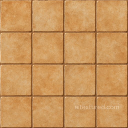 Natural Glazed Ceramic Tile Seamless Texture seamless Ceramic-tile PBR texture