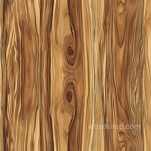 Pine Wood Planks PBR Texture with Distinctive Grain and Knots seamless Wood PBR texture