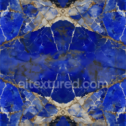 seamless Seamless 3D Lapis Lazuli Marble PBR Texture with Deep Blue and Gold Veins texture 8k free download PBR