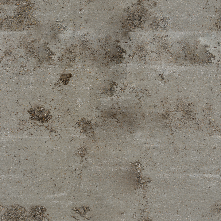 Dirty Concrete seamless PBR texture preview