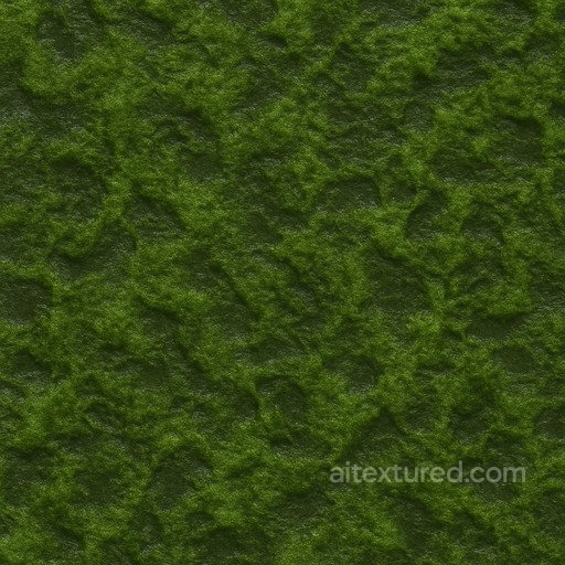 Patterned Wet Moss Seamless Texture seamless Moss PBR texture