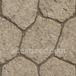 seamless Seamless 3d texture pbr 8k flagstone rough pavement with dark grout and stone erosion effects texture 8k free download PBR