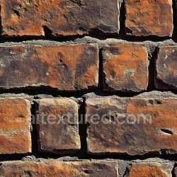 seamless Seamless 3D Cracked Old Brick Wall PBR Texture with Rough Eroded Surface texture 8k free download PBR