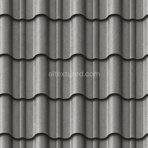 High Resolution Metal Roofing Texture Seamless 1024X1024