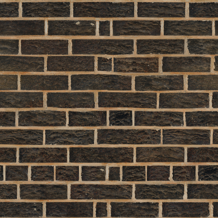 Dark Brick Wall - Brick Wall Rough Bricks Brick Dark seamless PBR texture preview
