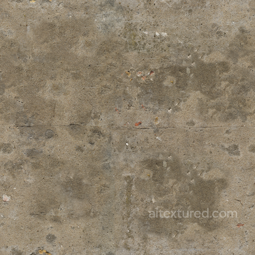 Rough Worn Cracked seamless Concrete PBR texture