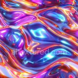 seamless Seamless 3D PBR Glossy Iridescent Fluid Texture with Vibrant Color Shifts texture 8k free download PBR