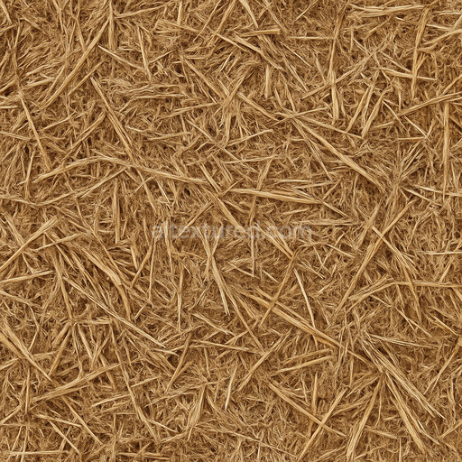 Realistic Barn Straw Seamless Texture