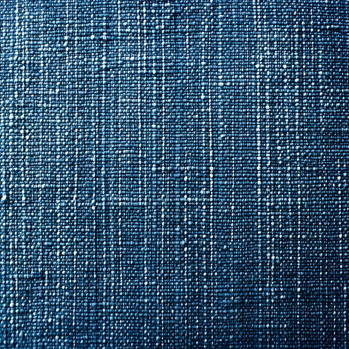 Denim Jeans of Cracked Blue Denim Fabric with Worn Weave Pattern seamless PBR texture preview