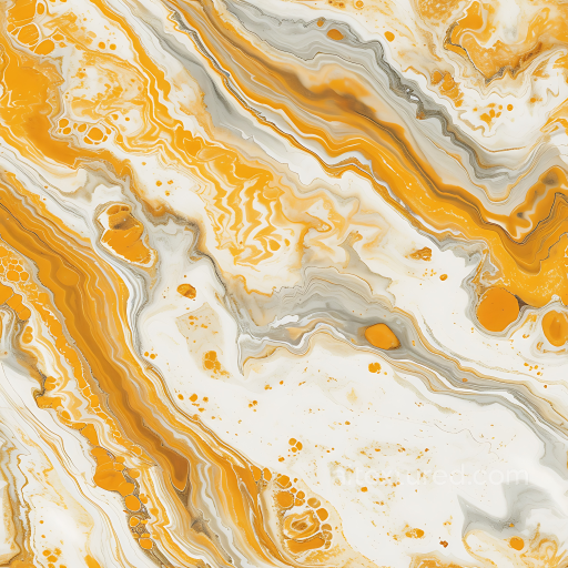 Giallo Siena Marble Texture Featuring Bold Orange and Gray Veins seamless Marble PBR texture