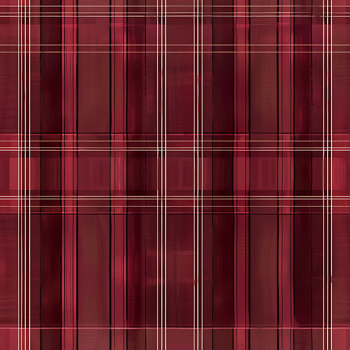 Red Metal Plaid with Linear Panel Pattern seamless PBR texture preview