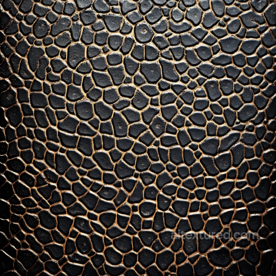 Of Black Reptile Skin With Intricate Scale Creases Skin texture preview