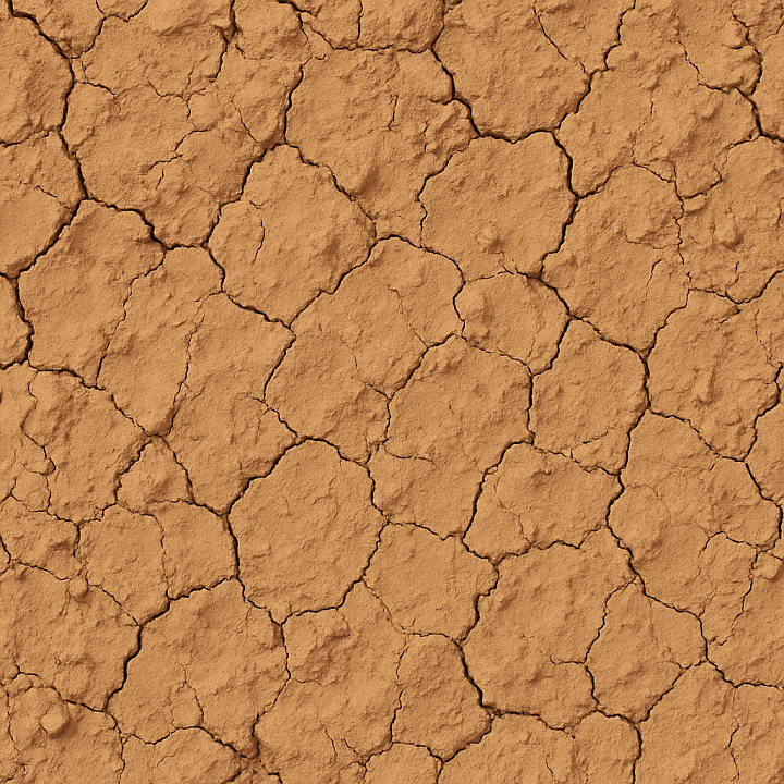 Clay Soil seamless PBR texture preview