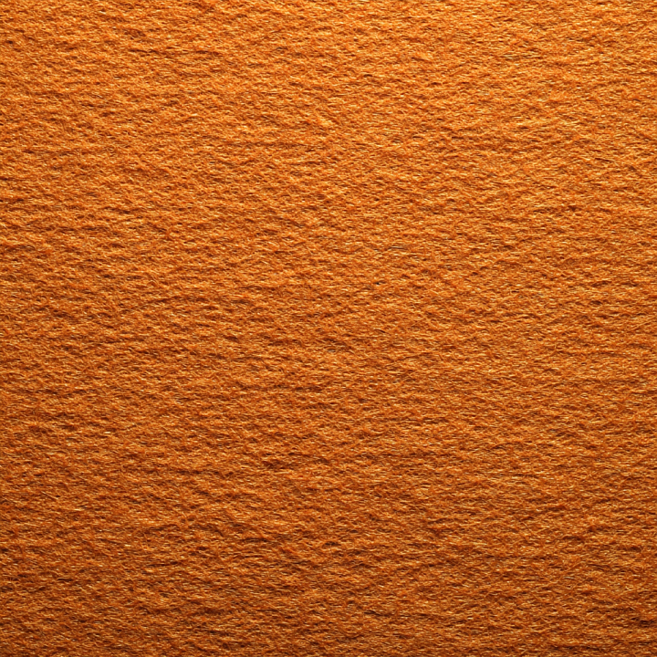 Felt with Dense Soft Orange Fibers and Matte Finish seamless PBR texture preview