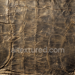 seamless Seamless 3D PBR Texture of Aged Distressed Brown Leather with Deep Wrinkles texture 8k free download PBR