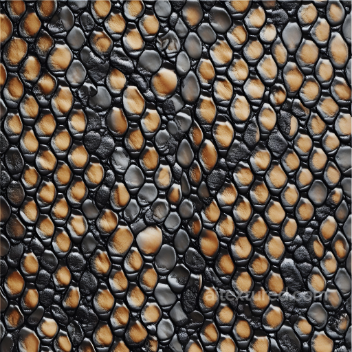 Skin Texture Featuring Rough, Reptilian Scale Patterns with Detailed Surface Microstructu… seamless Skin PBR texture