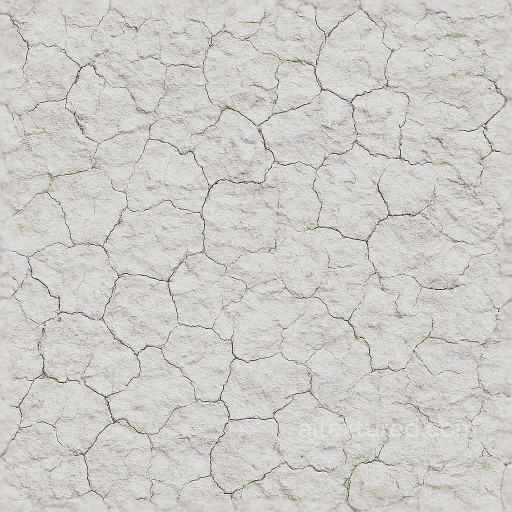 Of Salt Flats With Dry Soil And Cracked Earth Surface seamless Ground surface PBR texture