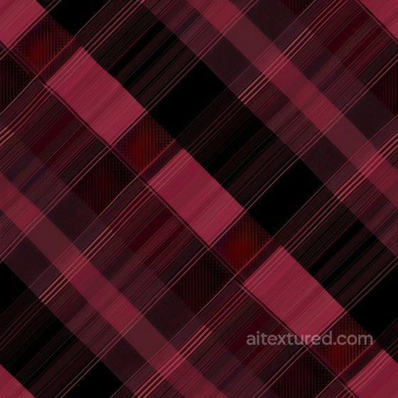 Plaid Fabric Texture Featuring Deep Red and Black Stripes Plaid texture preview