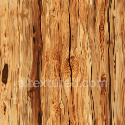 seamless Seamless 3D PBR Texture of Honey-Colored Knotted Wood Planks with Distinct Grain texture 8k free download PBR