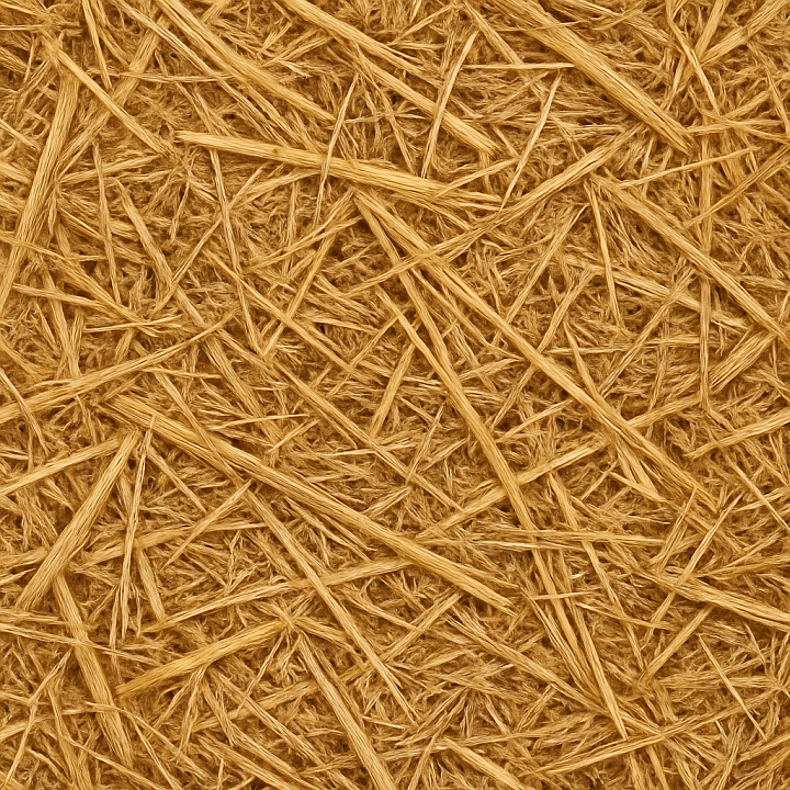 Detailed Straw seamless PBR texture preview