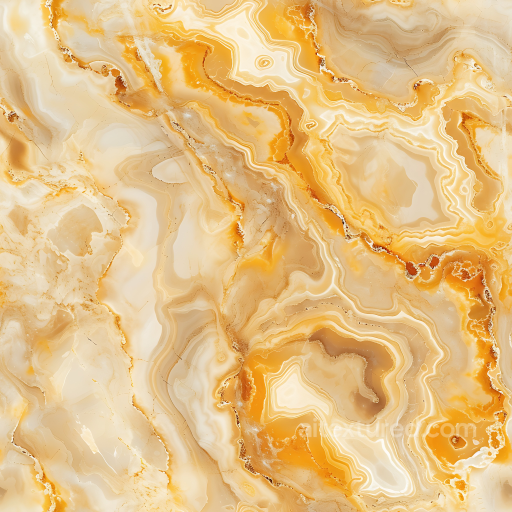 Golden Onyx Marble Texture with Fluid Veins and Warm Tones seamless Marble PBR texture