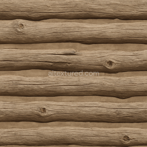 Seamless 3d texture pbr 8k split rail fence with rough wood texture and fence knots