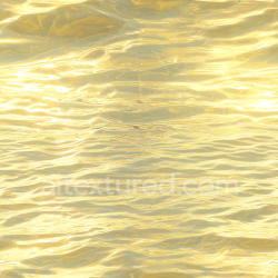 seamless Seamless 3D PBR Texture of Golden Water Surface Featuring Soft, Flowing Waves and Radiant Reflections texture 8k free download PBR