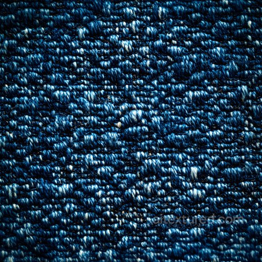 Cracked Denim Fabric Texture with Detailed Blue Weave seamless Denim jeans PBR texture