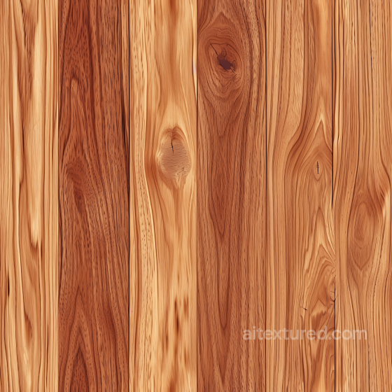 Pine Wood Planks PBR Texture with Natural Grain & Knots Wood texture preview